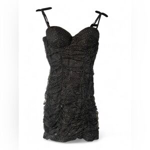 Windsor Black and White Mini Dress